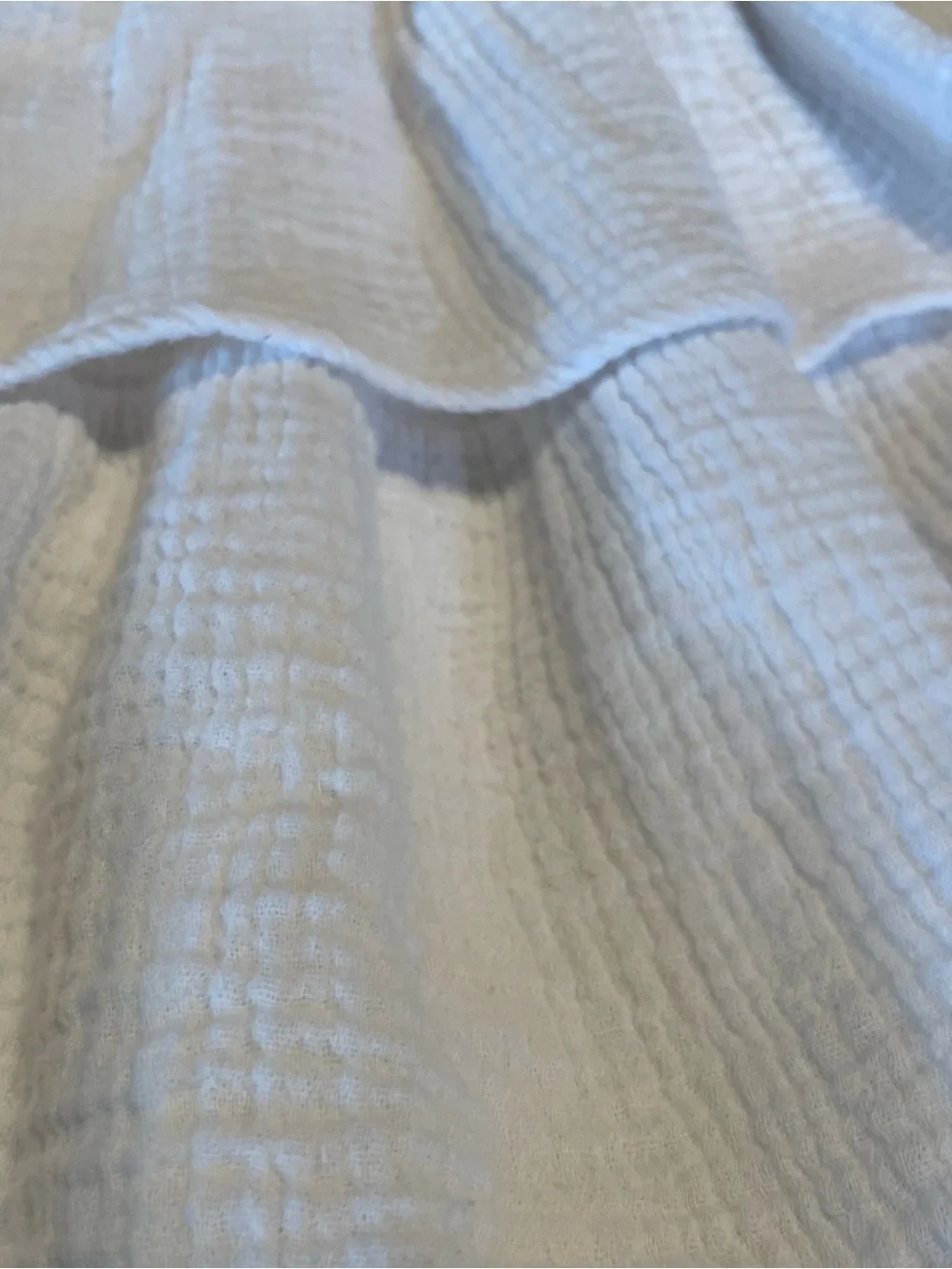 miami White Layered Ruffle Mini Skirt